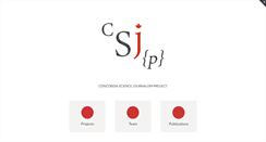 Desktop Screenshot of csjp.ca