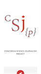 Mobile Screenshot of csjp.ca